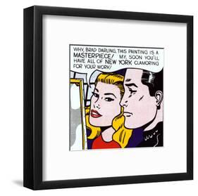 Masterpiece, 1962-Roy Lichtenstein-Framed Art Print