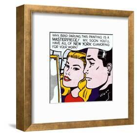 Masterpiece, 1962-Roy Lichtenstein-Framed Art Print