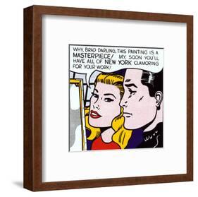 Masterpiece, 1962-Roy Lichtenstein-Framed Art Print