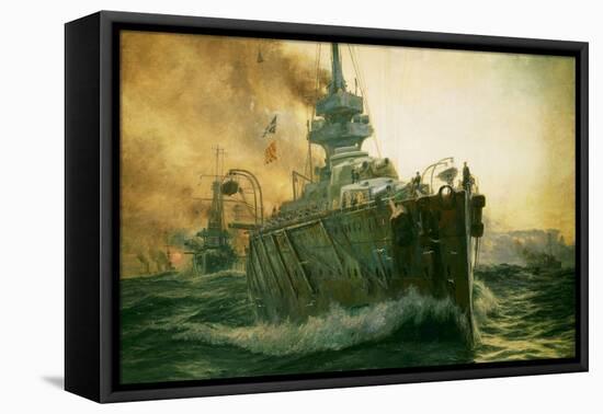Masters of the Seas, 1915 (Oil on Canvas)-William Lionel Wyllie-Framed Premier Image Canvas