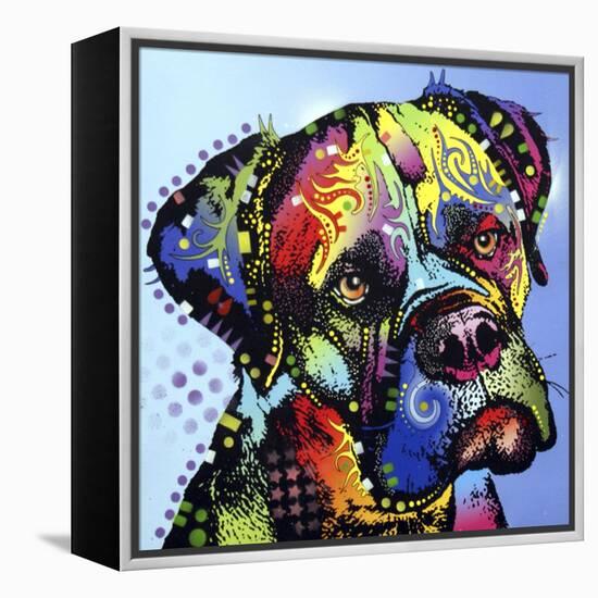 Mastiff Warrior-Dean Russo-Framed Premier Image Canvas