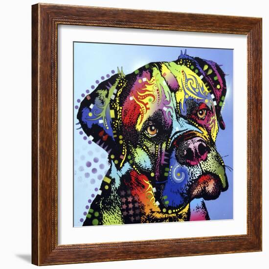 Mastiff Warrior-Dean Russo-Framed Giclee Print