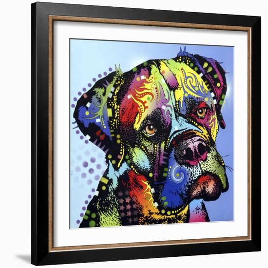 Mastiff Warrior-Dean Russo-Framed Giclee Print