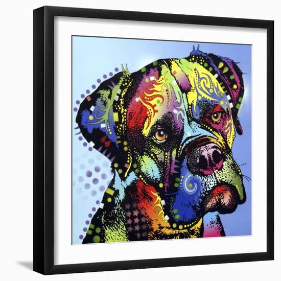 Mastiff Warrior-Dean Russo-Framed Giclee Print