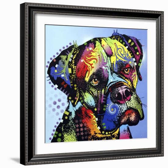 Mastiff Warrior-Dean Russo-Framed Giclee Print