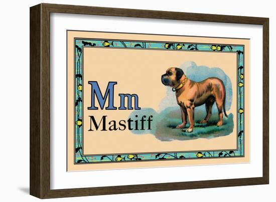 Mastiff-null-Framed Art Print