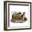 Mastiffs and Puppies-null-Framed Art Print