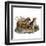 Mastiffs and Puppies-null-Framed Art Print