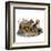 Mastiffs and Puppies-null-Framed Art Print