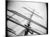 Masts of Tall Ship, Boston, Massachusetts, USA-Walter Bibikow-Mounted Photographic Print