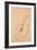 Masturbating Woman Without Head, 1918-Egon Schiele-Framed Giclee Print