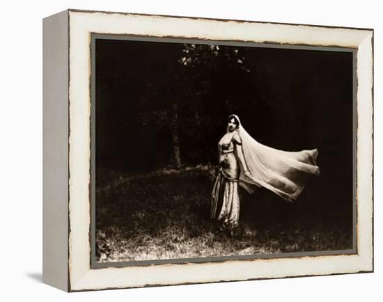 Mata Hari dancing, ca. 1910-null-Framed Stretched Canvas