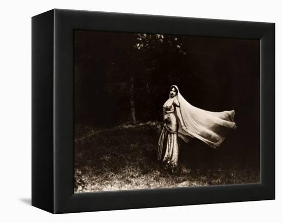 Mata Hari dancing, ca. 1910-null-Framed Stretched Canvas