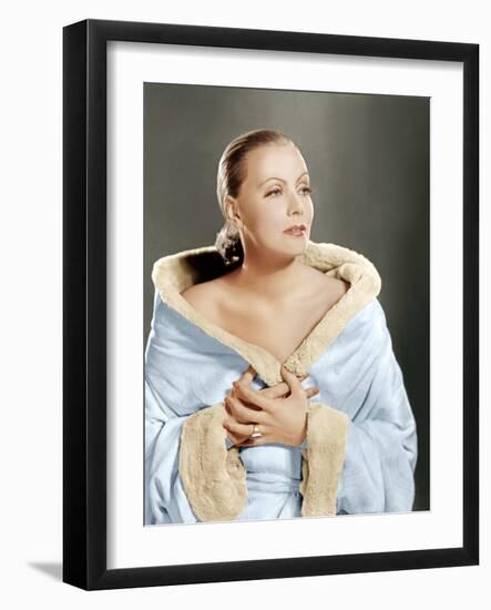 Mata Hari, Greta Garbo, 1931-null-Framed Photo