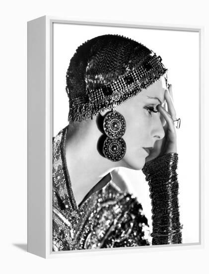 Mata Hari, Greta Garbo, 1931-null-Framed Stretched Canvas