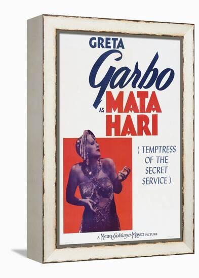 Mata Hari, Greta Garbo, 1931-null-Framed Stretched Canvas