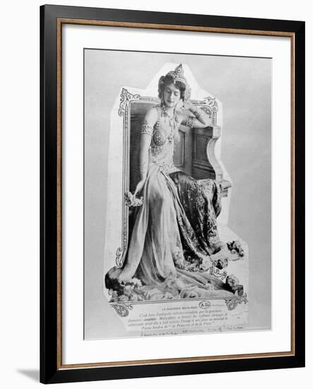 Mata Hari-Reutlinger Studio-Framed Photographic Print