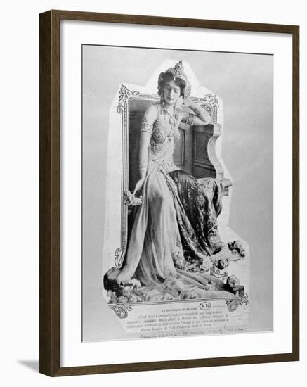 Mata Hari-Reutlinger Studio-Framed Photographic Print