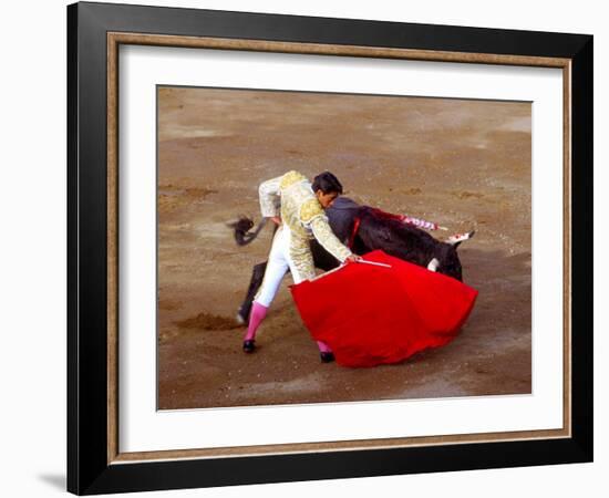 Matador at Monumental El Paso, Bullfight (Fiesta Brava), San Luis Potosi, Mexico-Russell Gordon-Framed Photographic Print