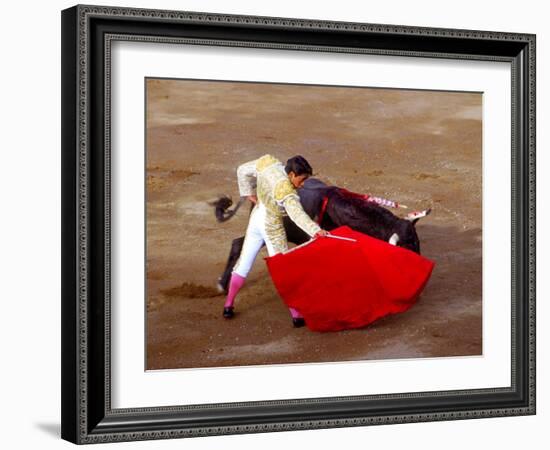 Matador at Monumental El Paso, Bullfight (Fiesta Brava), San Luis Potosi, Mexico-Russell Gordon-Framed Photographic Print