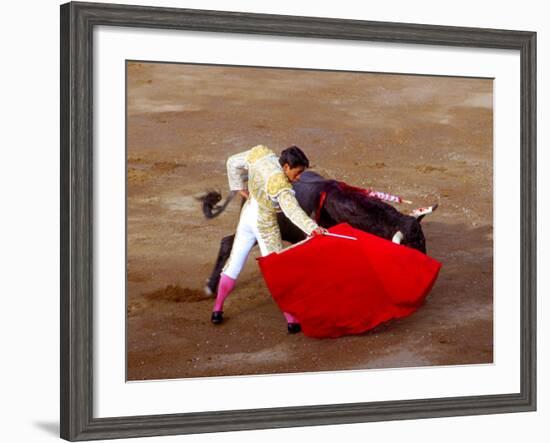 Matador at Monumental El Paso, Bullfight (Fiesta Brava), San Luis Potosi, Mexico-Russell Gordon-Framed Photographic Print