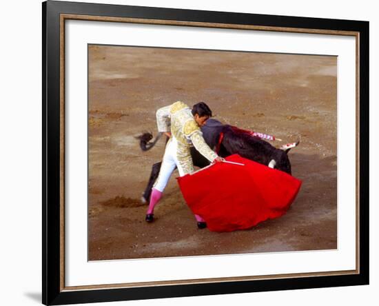 Matador at Monumental El Paso, Bullfight (Fiesta Brava), San Luis Potosi, Mexico-Russell Gordon-Framed Photographic Print