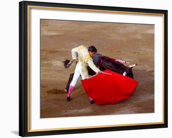 Matador at Monumental El Paso, Bullfight (Fiesta Brava), San Luis Potosi, Mexico-Russell Gordon-Framed Photographic Print