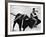 Matador Julian Marin and Bull in the Ring During a Bullfight Celebrating the Fiesta de San Ferman-Tony Linck-Framed Premium Photographic Print