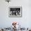 Matador Luis Miguel Dominguin Standing at Mike with Mary Martin During Hilton Hotel Opening-Yale Joel-Framed Photographic Print displayed on a wall