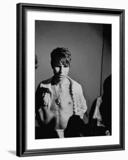 Matador Manuel Benitez, Getting Dressed before a Fight-Loomis Dean-Framed Premium Photographic Print