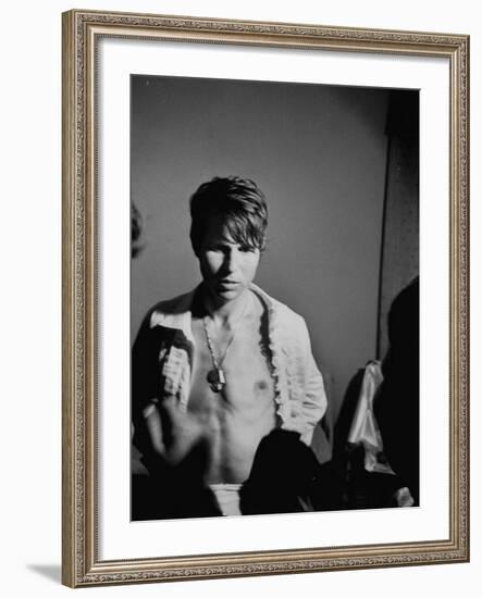 Matador Manuel Benitez, Getting Dressed before a Fight-Loomis Dean-Framed Premium Photographic Print