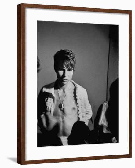 Matador Manuel Benitez, Getting Dressed before a Fight-Loomis Dean-Framed Premium Photographic Print