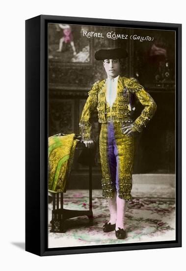 Matador Rafael Gomez, Gallito-null-Framed Stretched Canvas