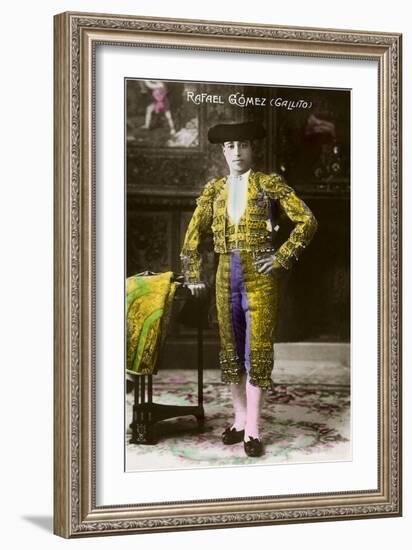 Matador Rafael Gomez, Gallito-null-Framed Art Print