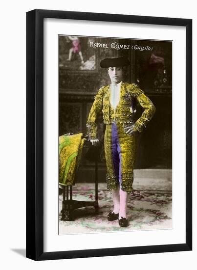 Matador Rafael Gomez, Gallito-null-Framed Art Print