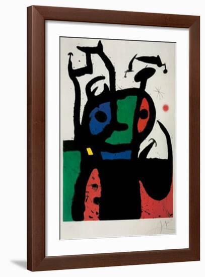 Matador-Joan Miro-Framed Art Print
