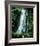 Matai Falls New Zealand-null-Framed Art Print