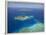 Matamanoa Island and Coral Reef, Mamanuca Islands, Fiji-David Wall-Framed Premier Image Canvas