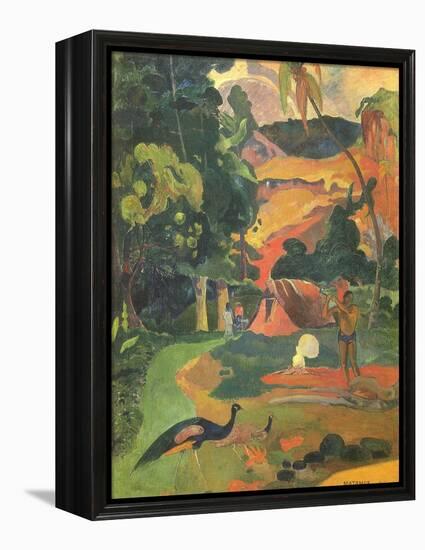 Matamoe, 1892-Paul Gauguin-Framed Premier Image Canvas