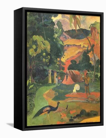 Matamoe, 1892-Paul Gauguin-Framed Premier Image Canvas