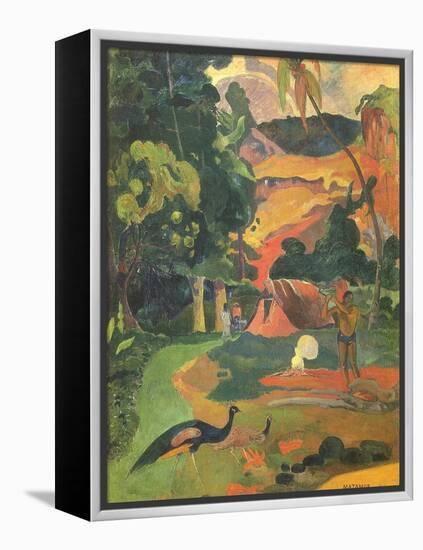 Matamoe, 1892-Paul Gauguin-Framed Premier Image Canvas