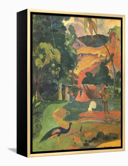 Matamoe, 1892-Paul Gauguin-Framed Premier Image Canvas