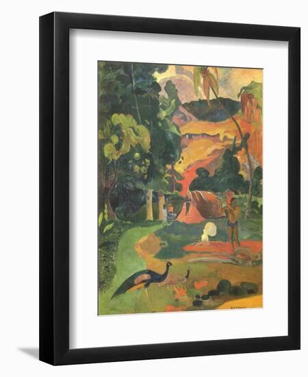 Matamoe, 1892-Paul Gauguin-Framed Giclee Print