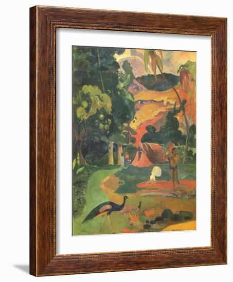 Matamoe, 1892-Paul Gauguin-Framed Giclee Print