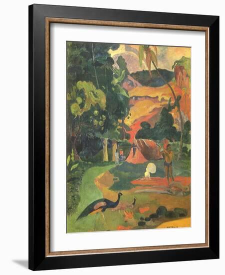 Matamoe, 1892-Paul Gauguin-Framed Giclee Print