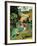 Matamoe Or, Landscape with Peacocks, 1892-Paul Gauguin-Framed Giclee Print