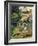 Matamoe or Landscape with Peacocks-Paul Gauguin-Framed Art Print