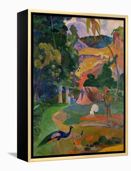 Matamoe (Peacocks in the Country), 1892-Paul Gauguin-Framed Premier Image Canvas