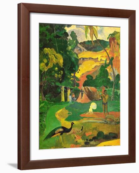 Matamoe-Paul Gauguin-Framed Art Print