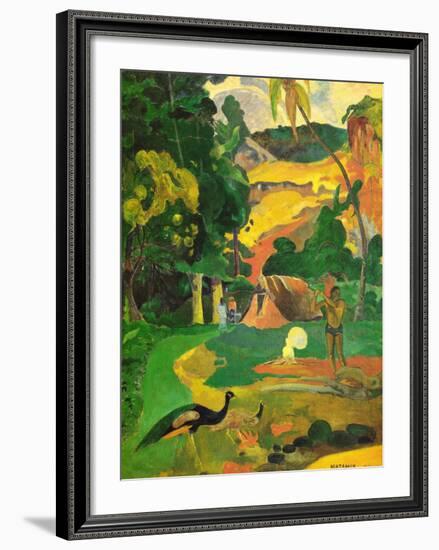 Matamoe-Paul Gauguin-Framed Art Print